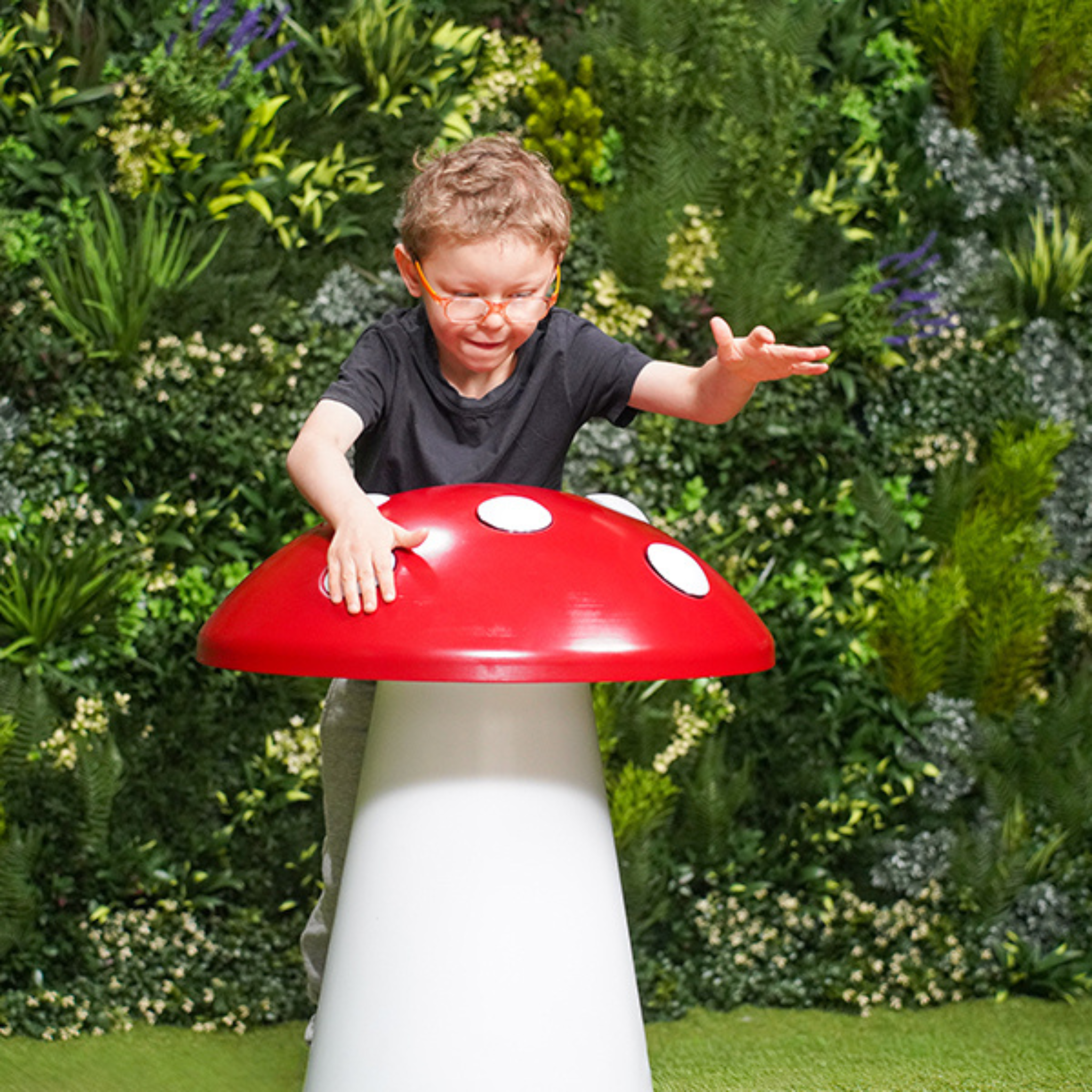 Der Toadstool, eine musikalische Skulptur im Freien