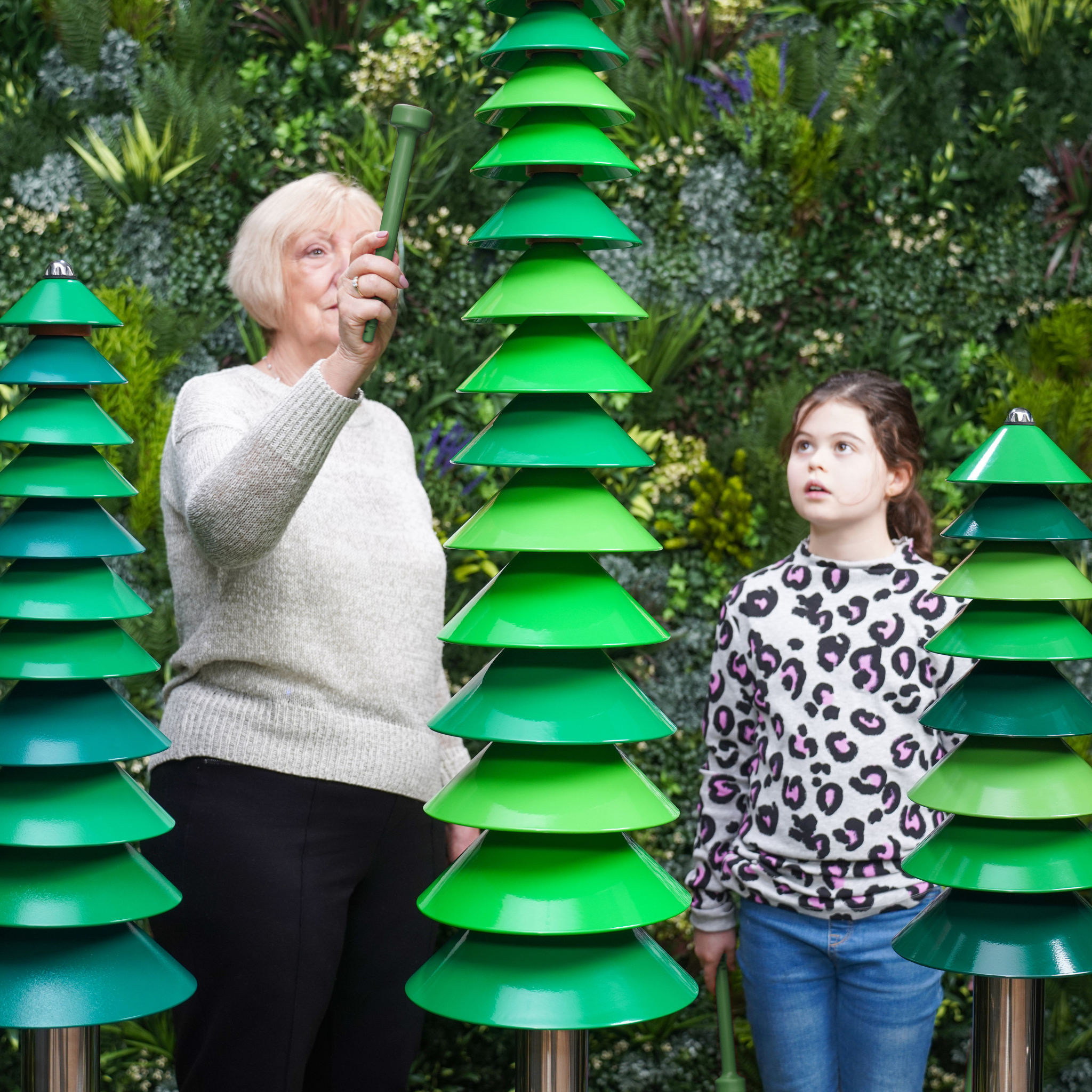 Sylvan Bell Trees, Glockenbäume für den Außenbereich (3er-Set)