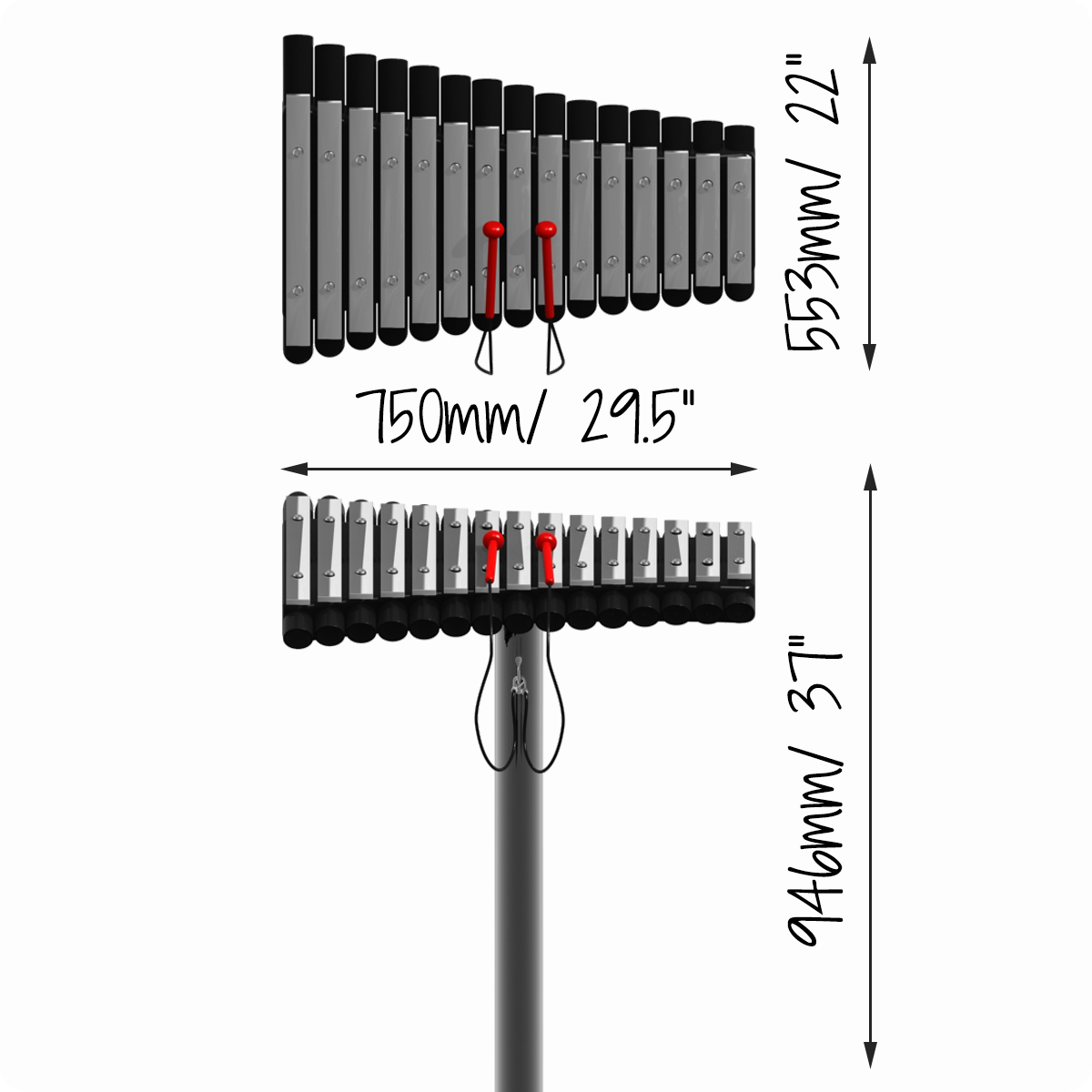 Cavatina und Musikbuch (2 Seiten / 4 Melodien)