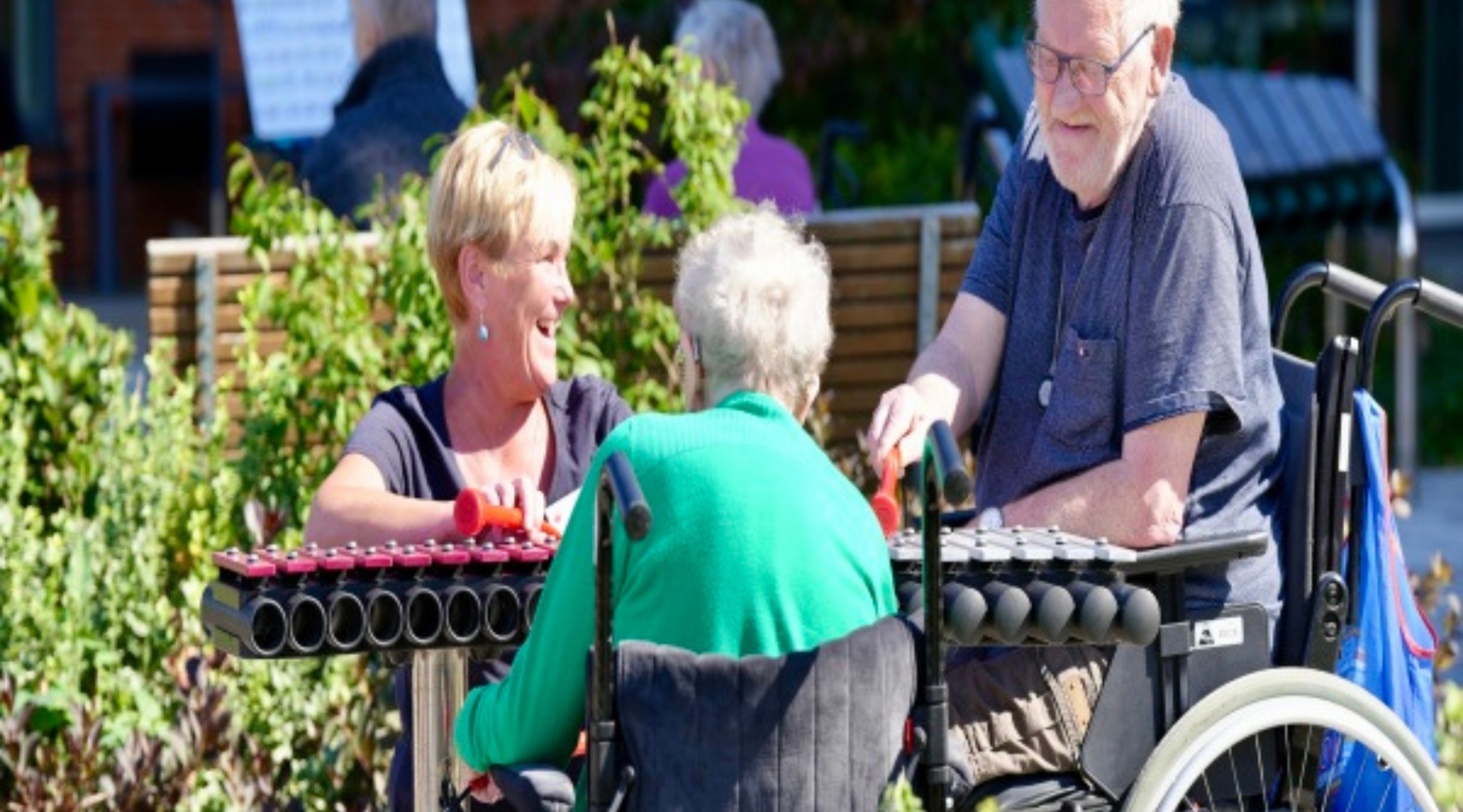 Musikinstrumenter til aktiv rytmik