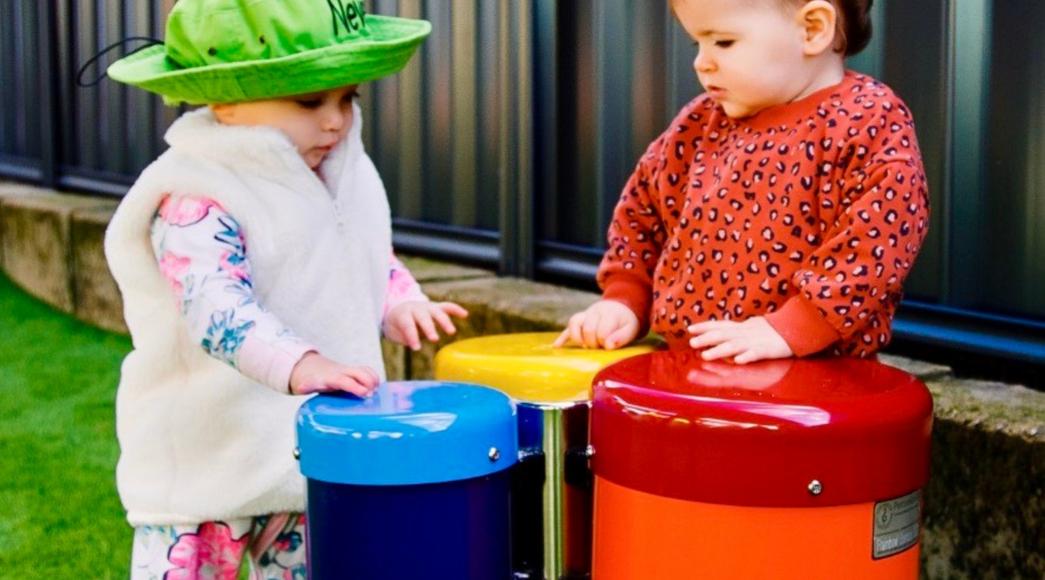 Musikinstrumenter til rytmik og energi