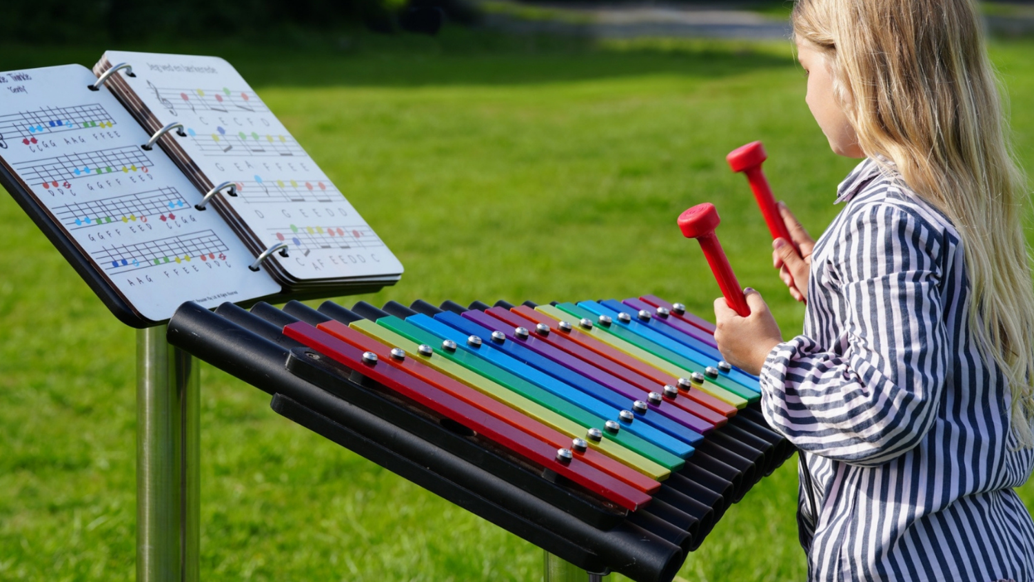 Musikinstrumenter til skolegården