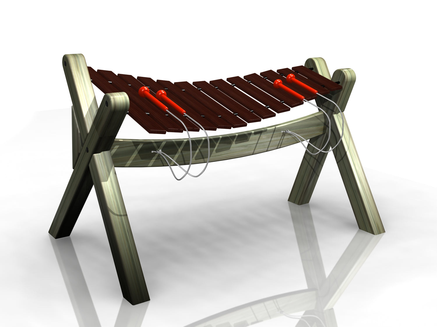 Akadinda, Outdoor-Marimba
