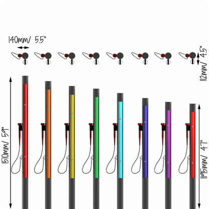 Calypso-Klangspiele, diatonisch (8er-Set)