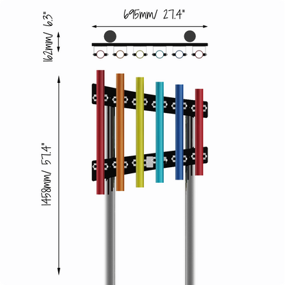 Regenbogen-Glockenspiel