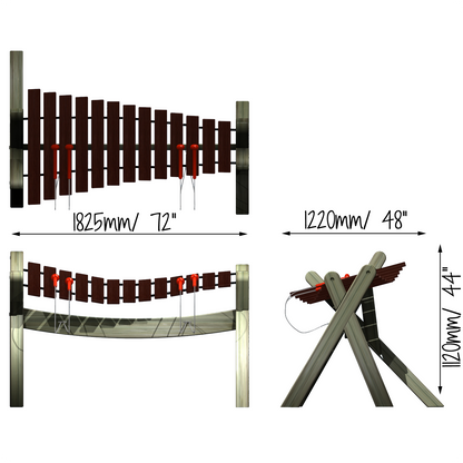 Akadinda, Outdoor-Marimba