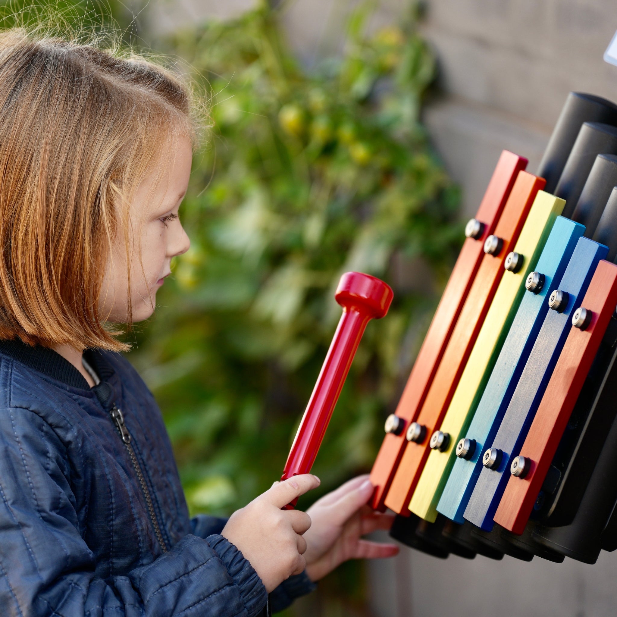 Regenbogen Metallophon