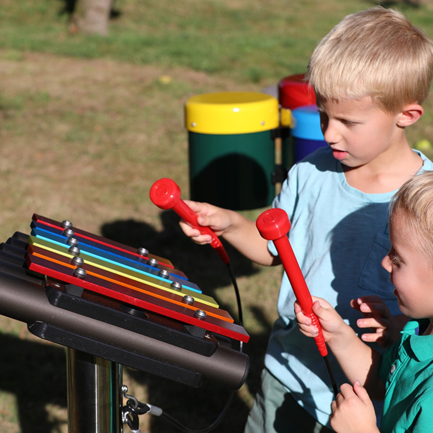 Regenbogen Metallophon